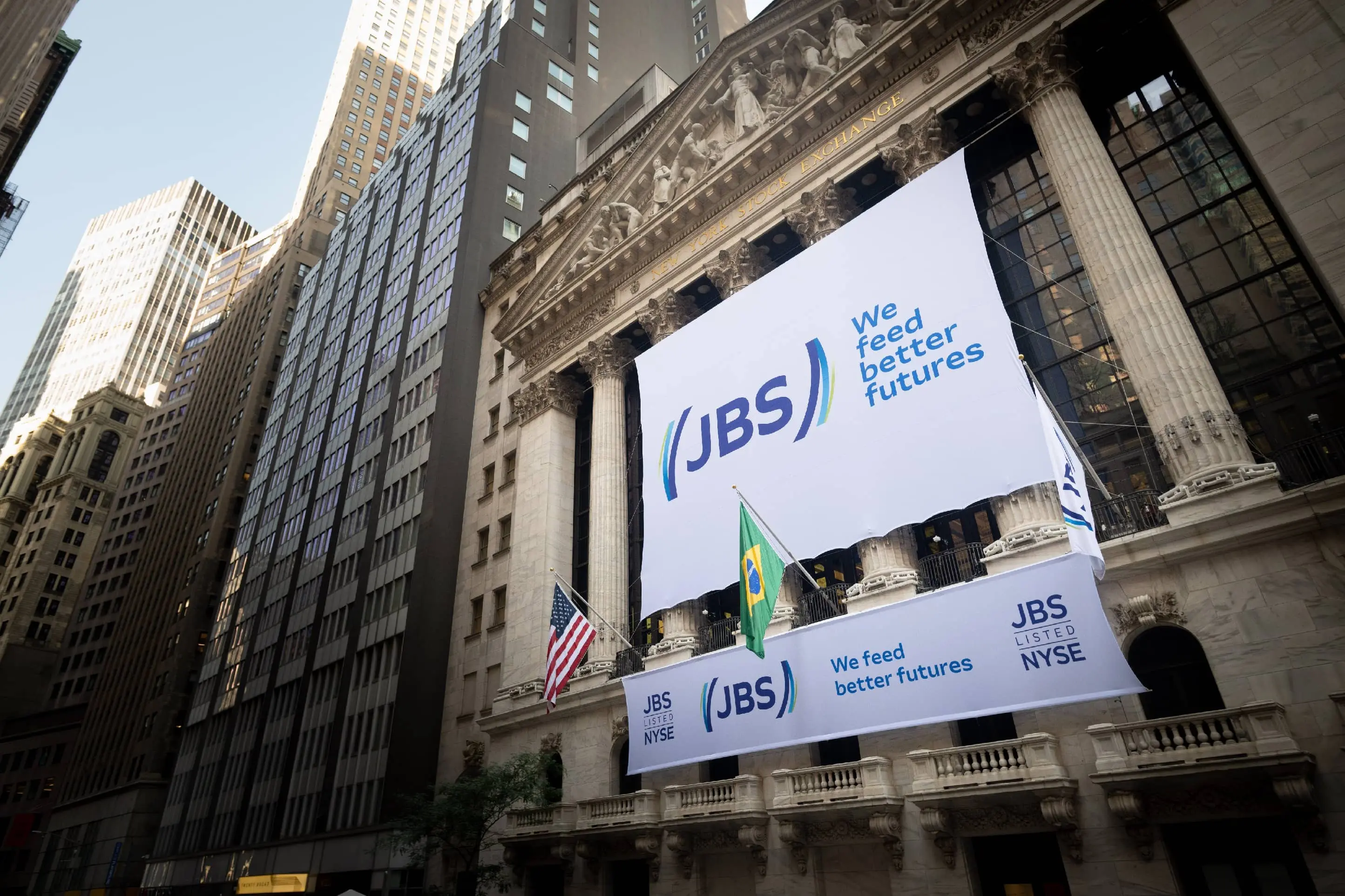 JBS estreia na NYSE, a Bolsa de Nova York