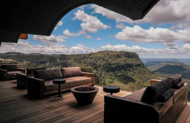 Vista do Mirante do Laje, uma das atrações do Laje de Pedra, na Serra Gaúcha