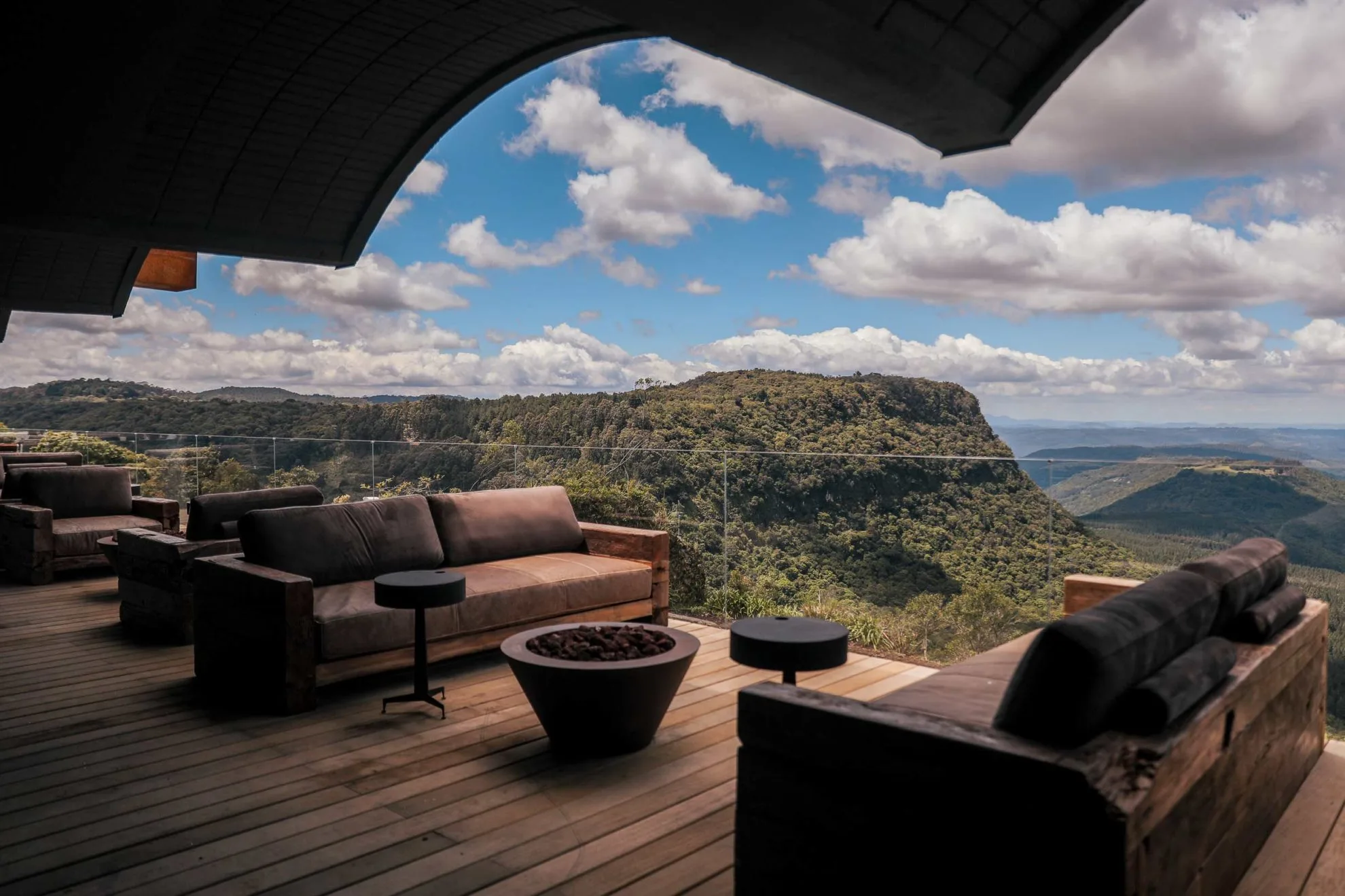 Vista do Mirante do Laje, uma das atrações do Laje de Pedra, na Serra Gaúcha