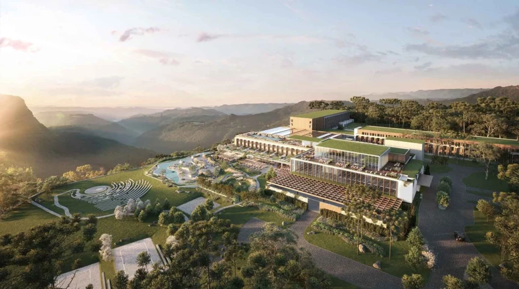 Projeto do futuro Laje de Pedra, na Serra Gaúcha 