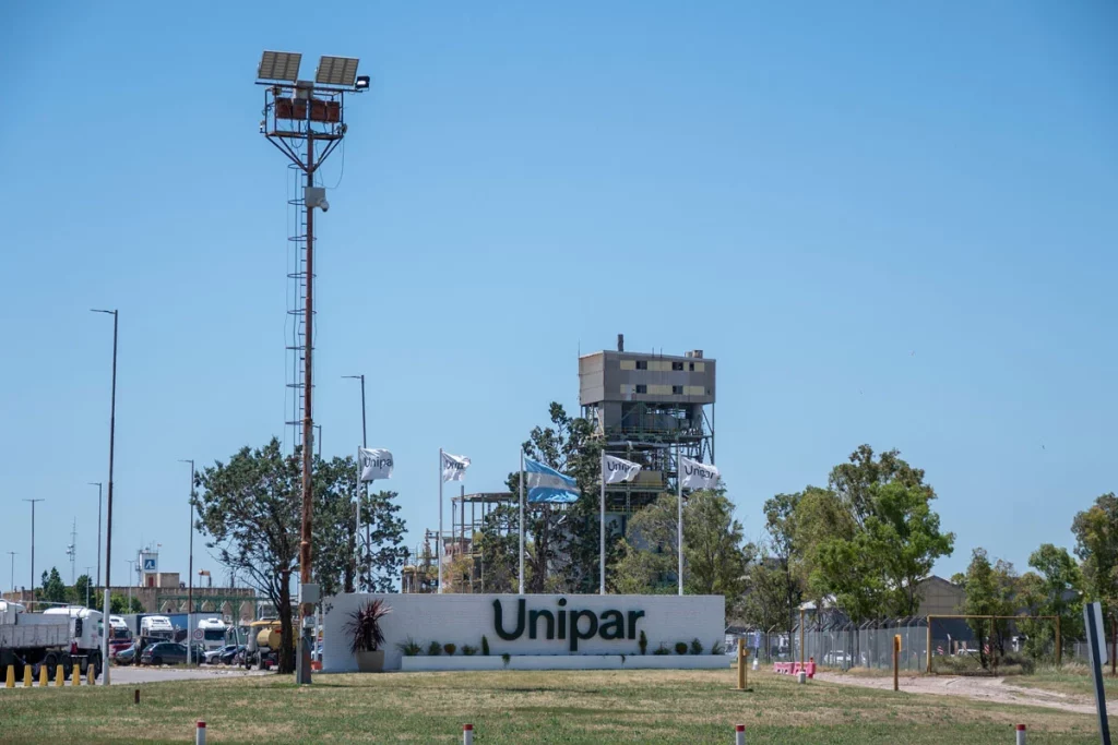 Fábrica da Unipar em Bahía Blanca, na Argentina
