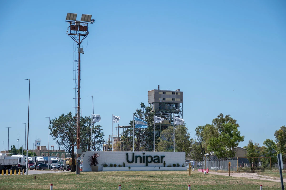 Fábrica da Unipar em Bahía Blanca, na Argentina
