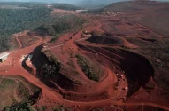 Imagem da mineração em Carajás