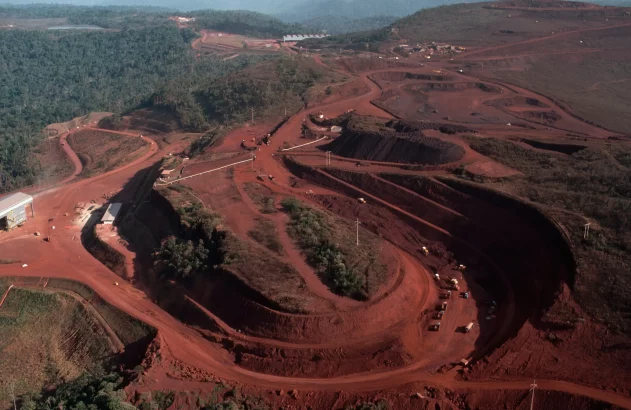 Imagem da mineração em Carajás