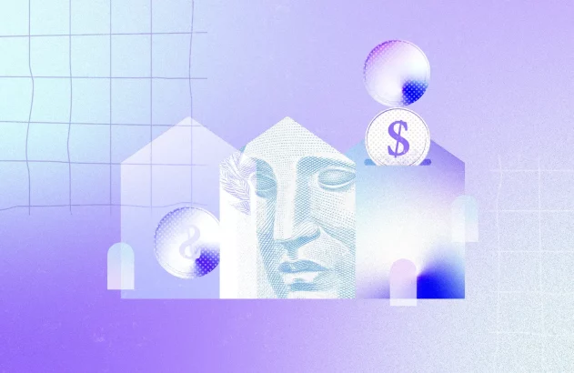 Ilustração sobre mercado de fundos imobiliários