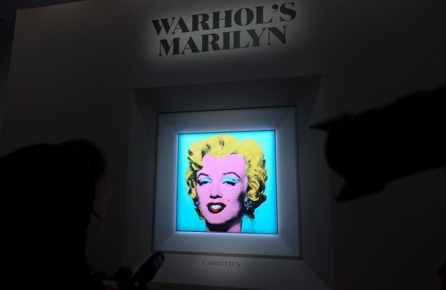 Quadro da Marilyn Monroe, pintado por Andy Wharol