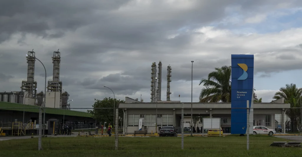 Planta petroquímica da Braskem em Duque de Caxias (RJ)
