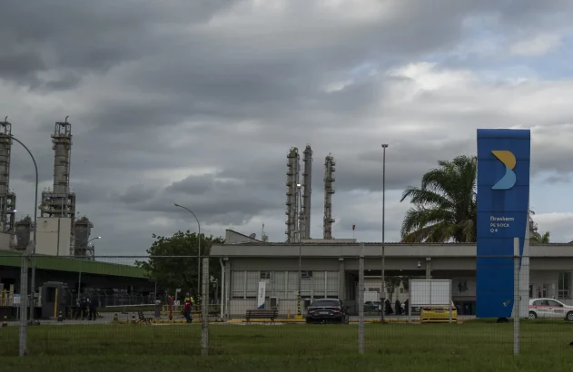 Planta petroquímica da Braskem em Duque de Caxias (RJ)