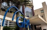 Fachada do prédio administrativo do GPA