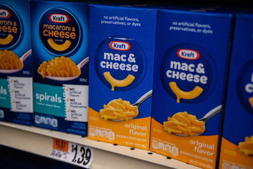 Mac & Cheese da Kraft Heinz 