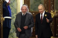Lula e Vladimir Putin
