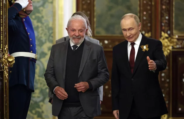 Lula e Vladimir Putin