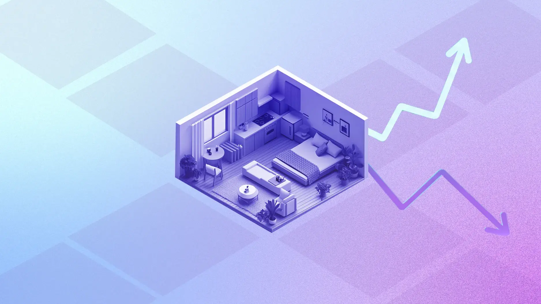 Ilustração para reportagem sobre a crise dos apartamentos tipo estúdio devido às mudanças na legislação em São Paulo