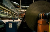 Imagem da fábrica da International Paper