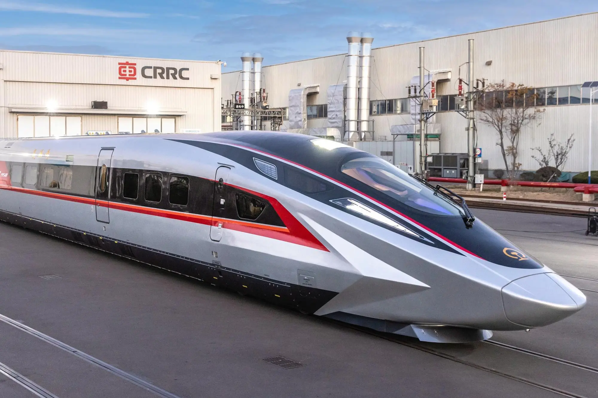 Trem produzido pela CRRC
