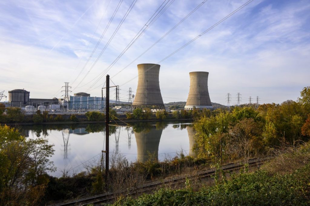 Imagem de indústria de energia nuclear