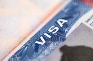 Visto americano em passaporte