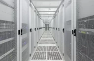 Corredor de um data center