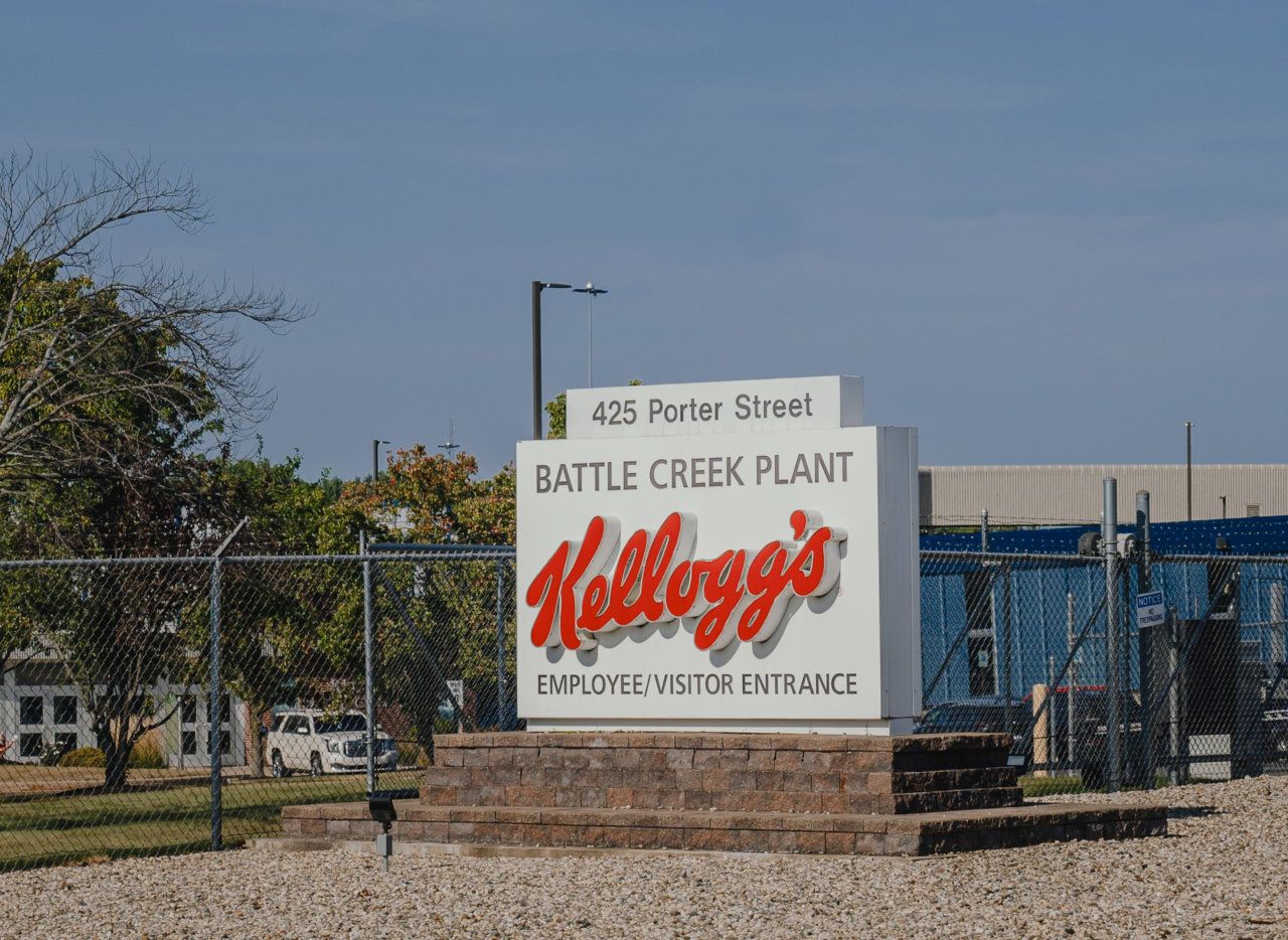 Imagem da fachada da Kellogg's