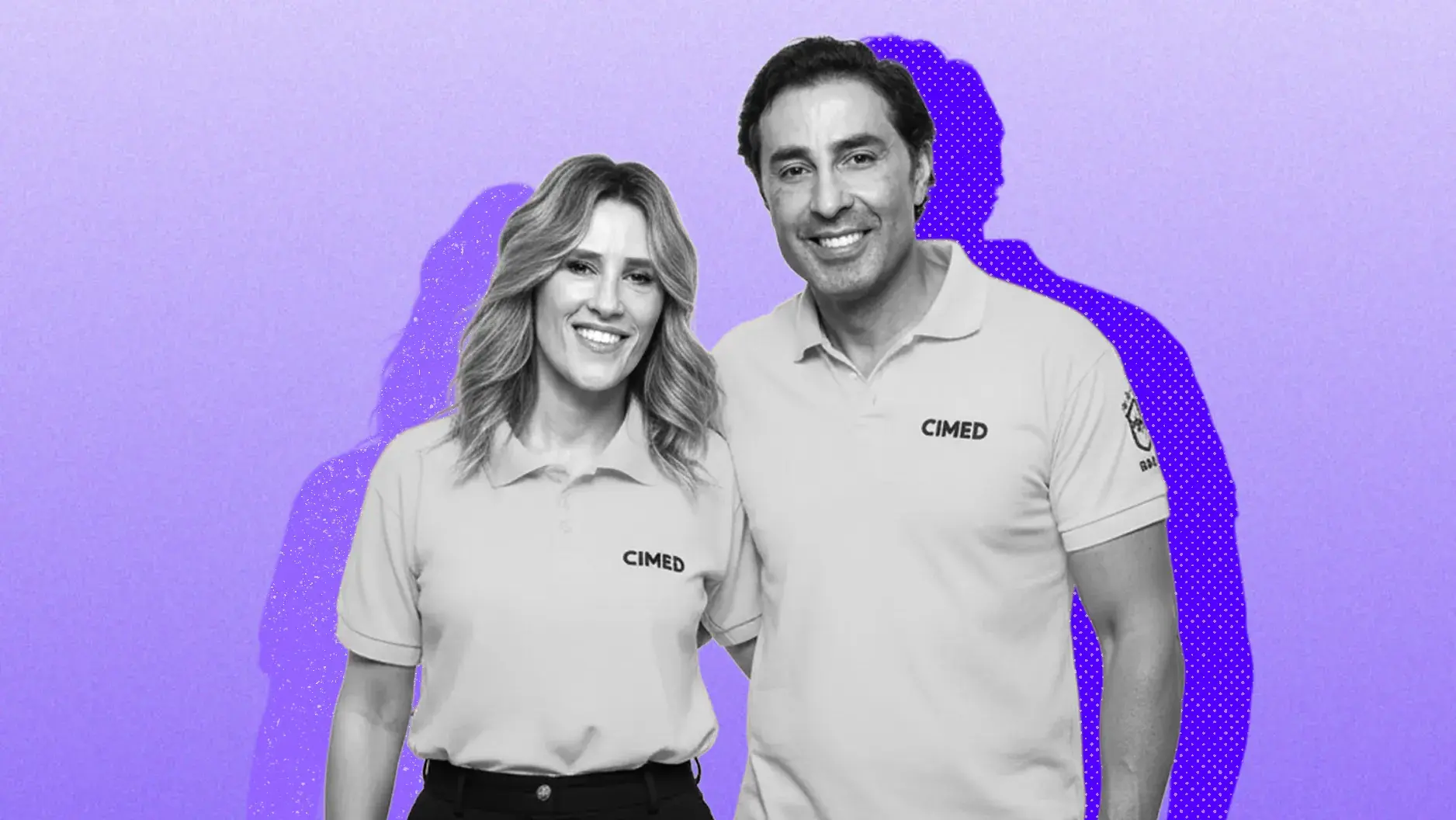 Karla Marques Felmanas e João Adibe, sócios da Cimed