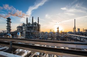 Planta industrial da Oxy Chemical