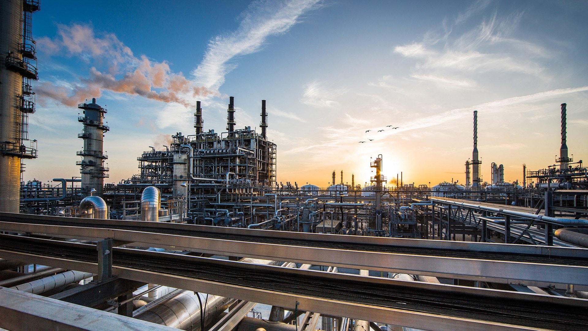 Planta industrial da Oxy Chemical