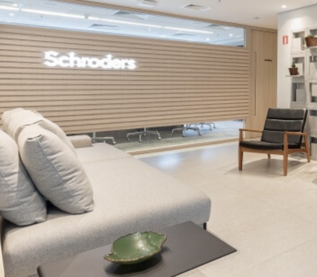 Sede da gestora Schroders em São Paulo