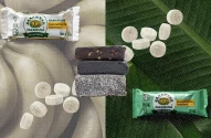 Montagem com imagens de produtos da Bananinha Paraíbuna. Ao celebrar 50 anos de história, Bananinha Paraíbuna chega à terceira geração familiar sem perder a conexão com suas raízes artesanais