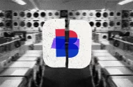 Imagem mostra o logo da Casas Bahia sendo colado