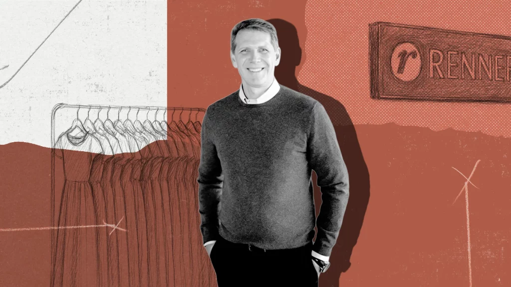 Fabio Faccio, CEO da Renner (Foto: divulgação; ilustração de InvestNews)