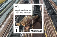 cenas de mineração