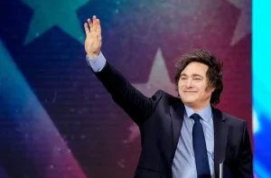 O presidente da Argentina, Javier Milei