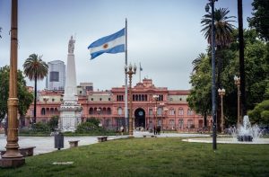 Imagem da Casa rosada, em buenos aires, Argentina