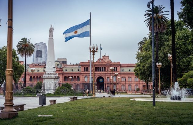 Imagem da Casa rosada, em buenos aires, Argentina