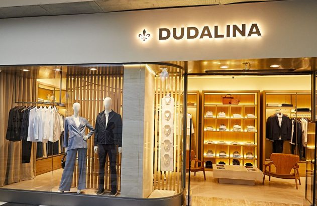 Fachada da loja da Dudalina