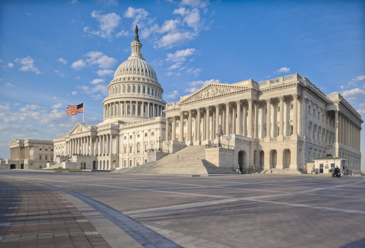 Imagem do Capitólio, em Washington: impasse no Congresso pode levar os EUA a um shutdown e paralisar parte dos serviços públicos