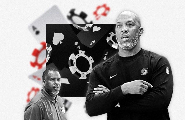 Ilustração de um jogador de NBA que fraudava pôquer