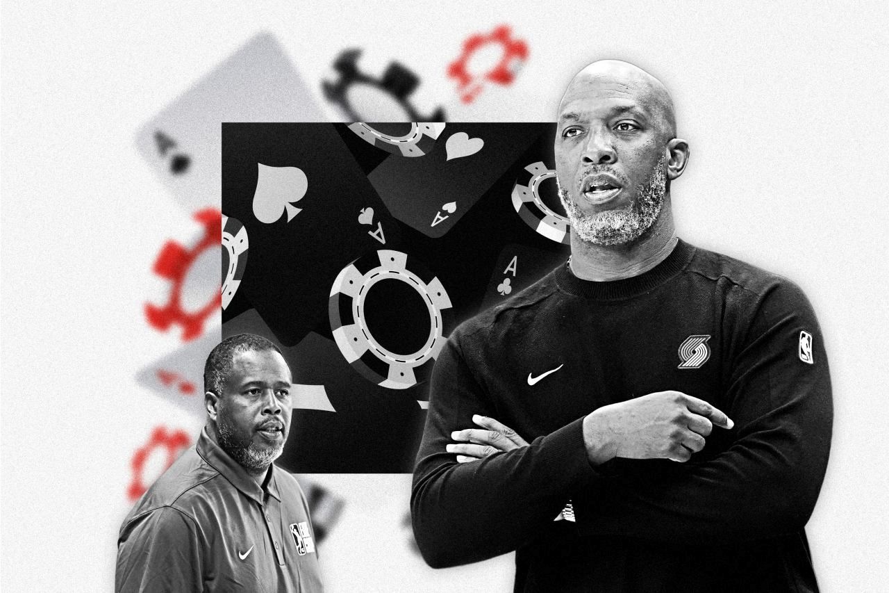 Ilustração de um jogador de NBA que fraudava pôquer