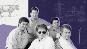 A família Bertin, hoje controladores do Grupo Heber