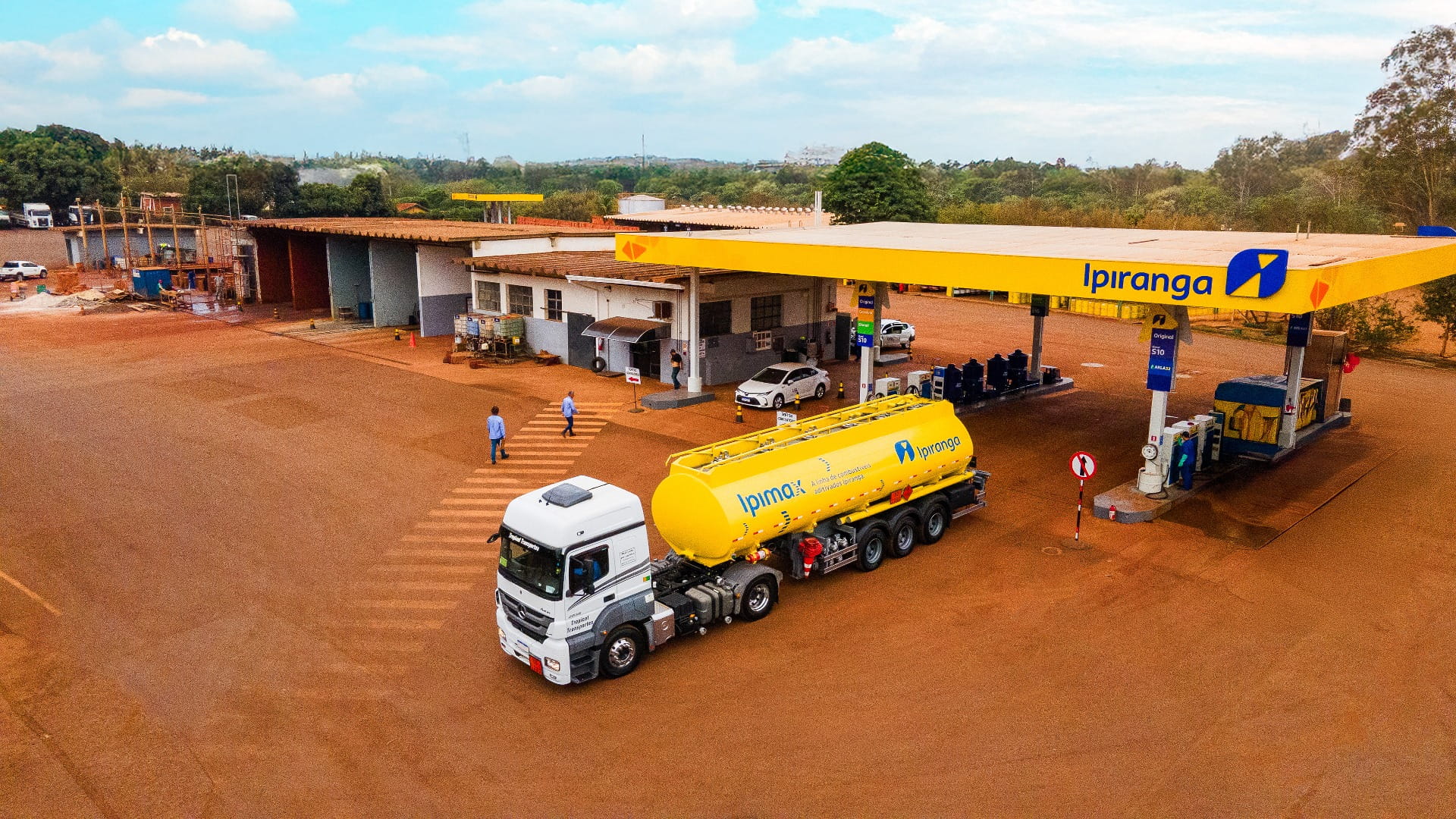 Posto Ipiranga, da Ultrapar