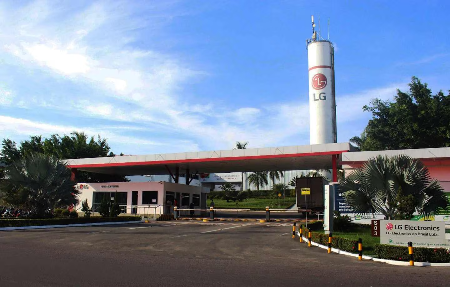Fábrica da LG em Manaus