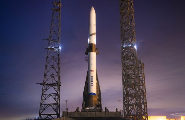 Foguete New Glenn da Blue Origin, empresa espacial de Jeff Bezos