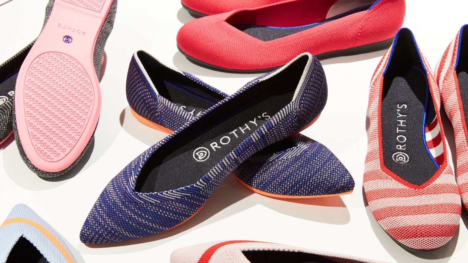 Marca de sapatos ecológicos Rothy's, da qual a Alpargatas é acionista