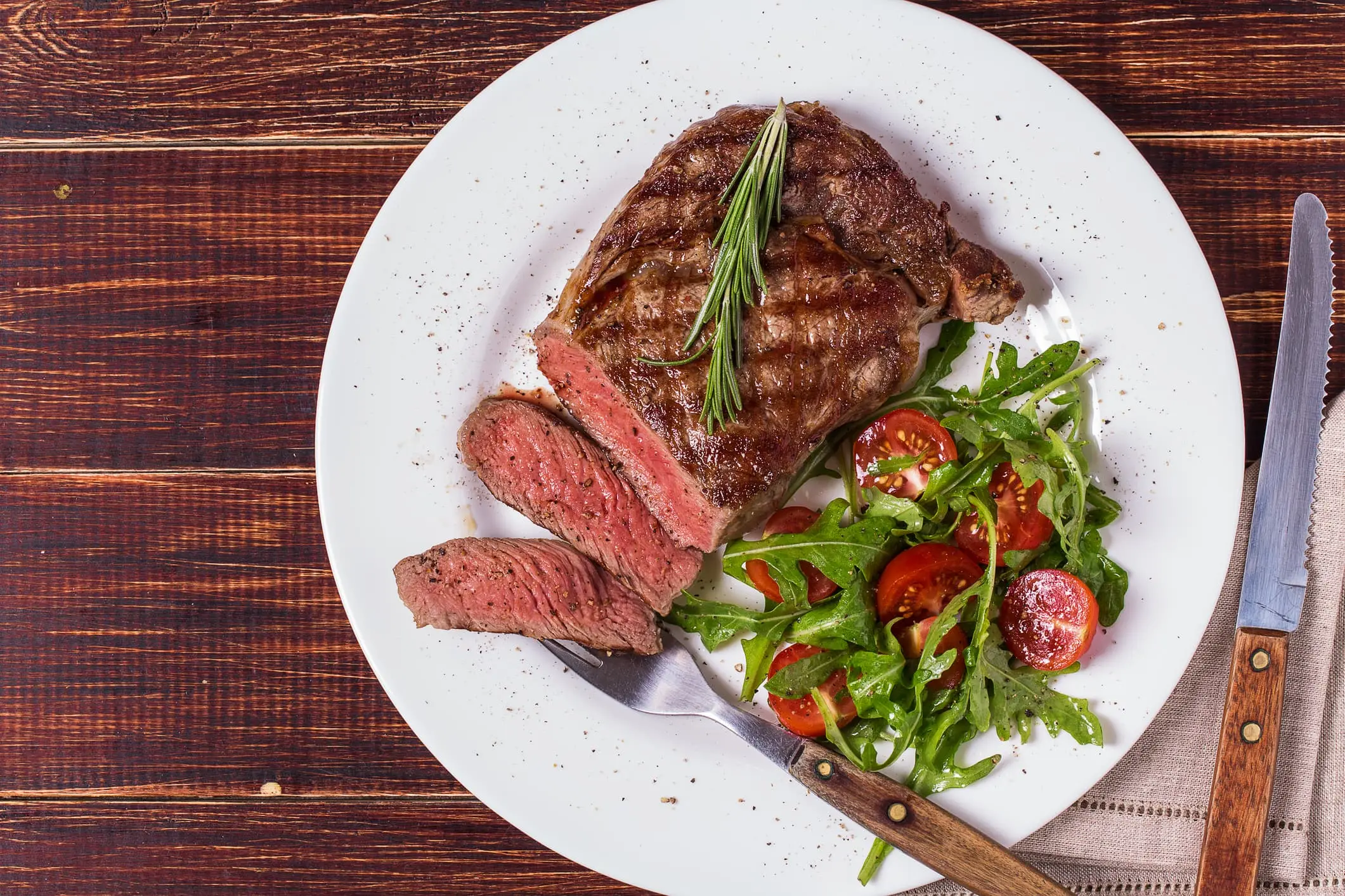 Carne bovina, prato com proteína, efeito ozempic