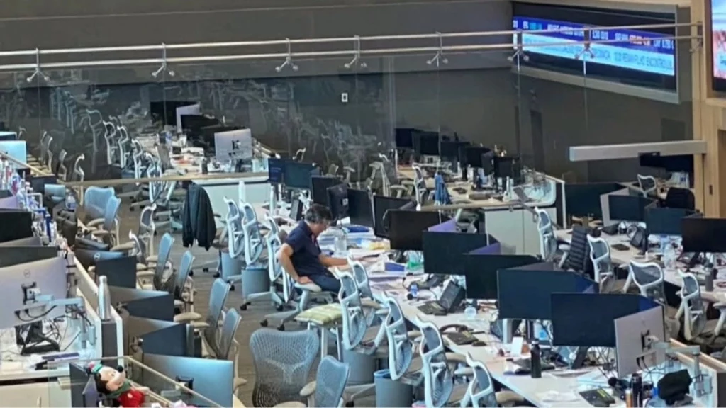 André Esteves, chairman do BTG, no escritório do banco em São Paulo (Reprodução/Redes Sociais)