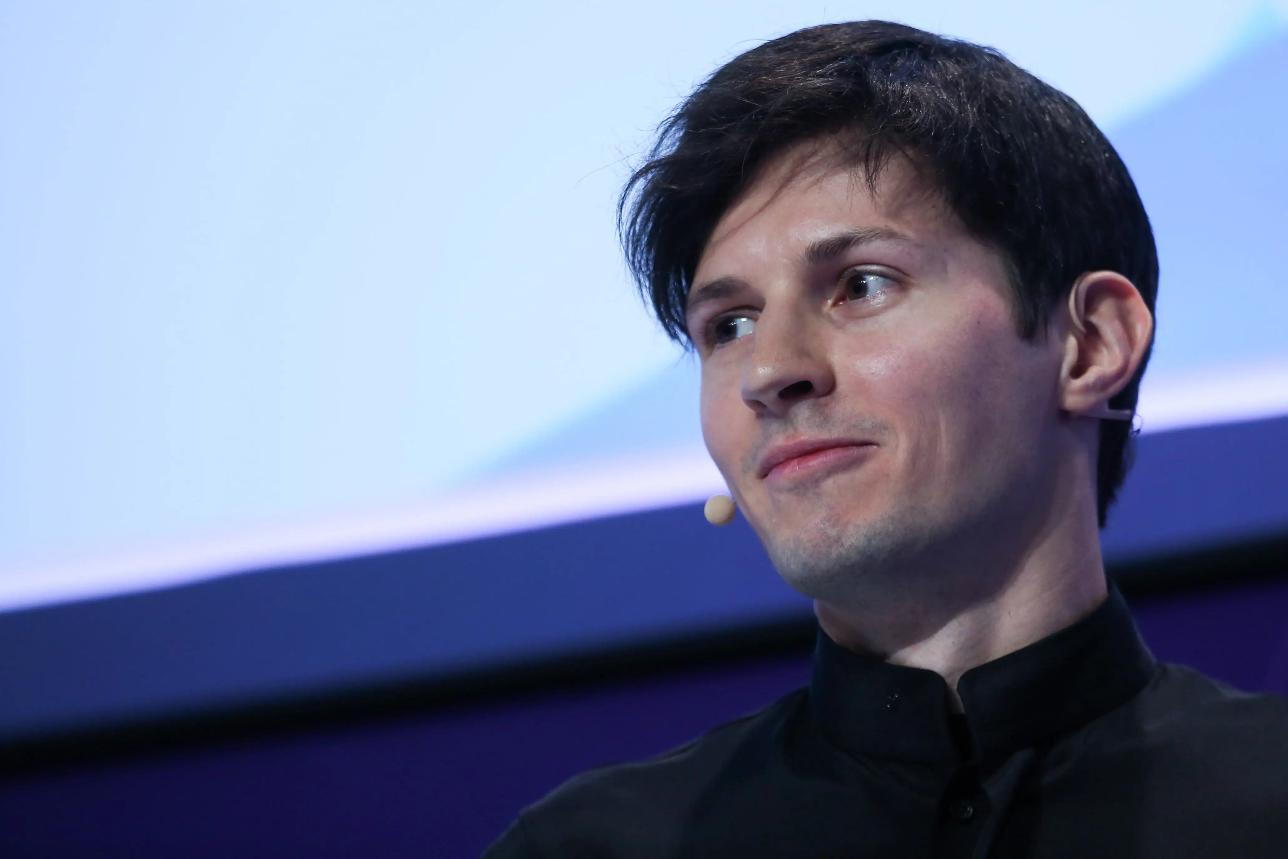 Pavel Durov, fundador do Telegram, em evento realizado em 2016