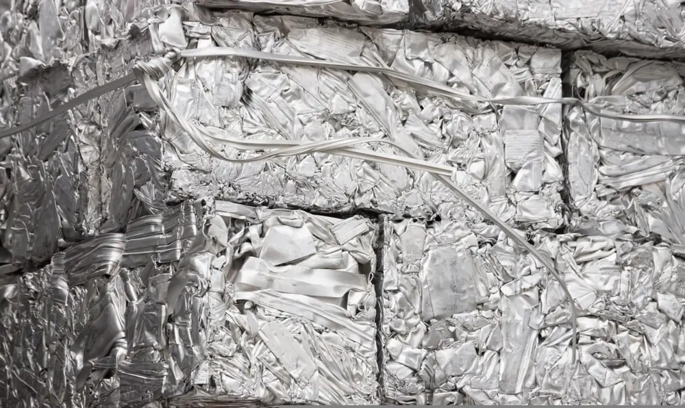 sucata de alumínio
