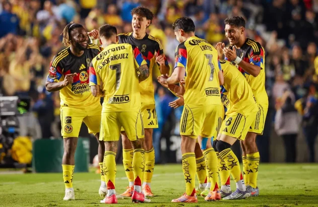 Jogadores do América do México: clube é novo investimento da General Atlantic