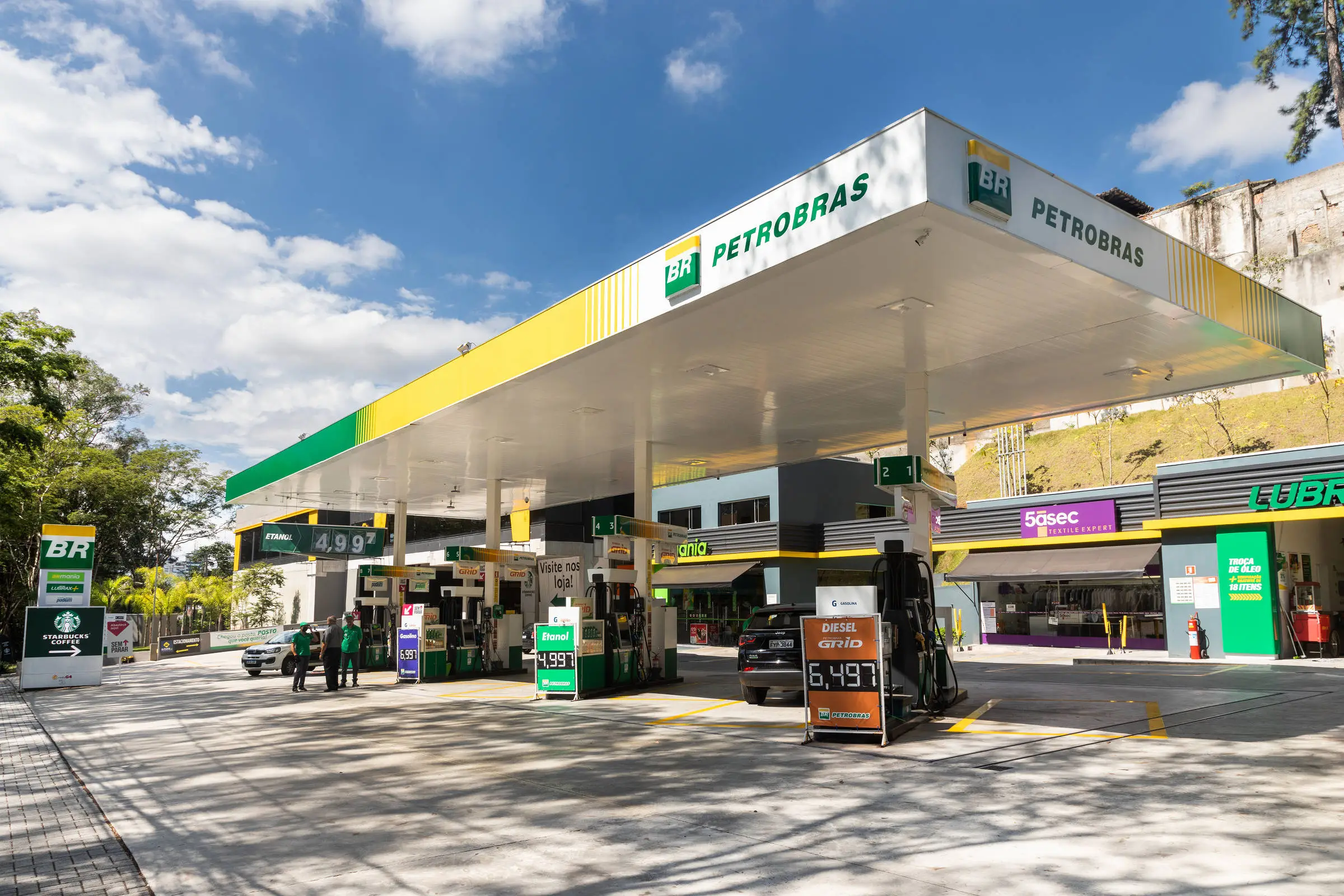 Posto Petrobras, da Vibra Energia
