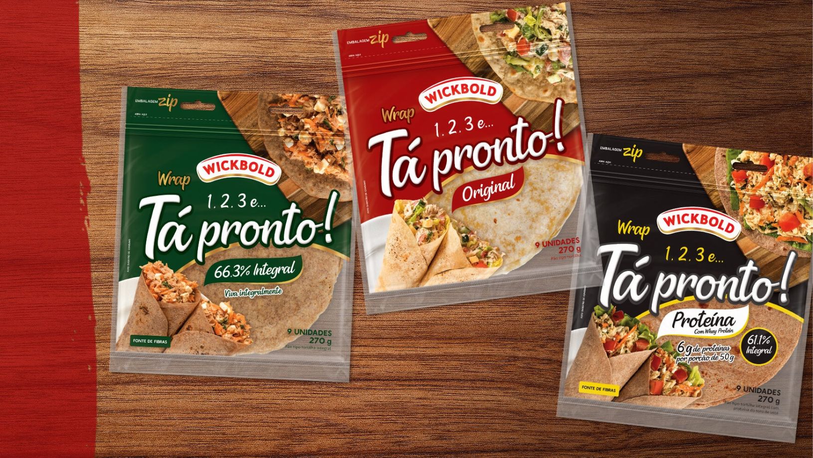 Tortilhas Tá, Pronto!, que pertencem à Wickbold, em negociação com a Pita Bread